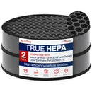 LV-H132-RF True HEPA + Carbon Filter G-2000-FL Compatible with LEVOIT LV-H132 & Geniani G-2000 Air Purifiers by LifeSupplyUSA