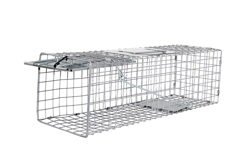 Heavy Duty Catch Release Medium Live Humane Animal Cage Trap for Rats, Squirrels, Chipmunks, Weasels 24x7x7