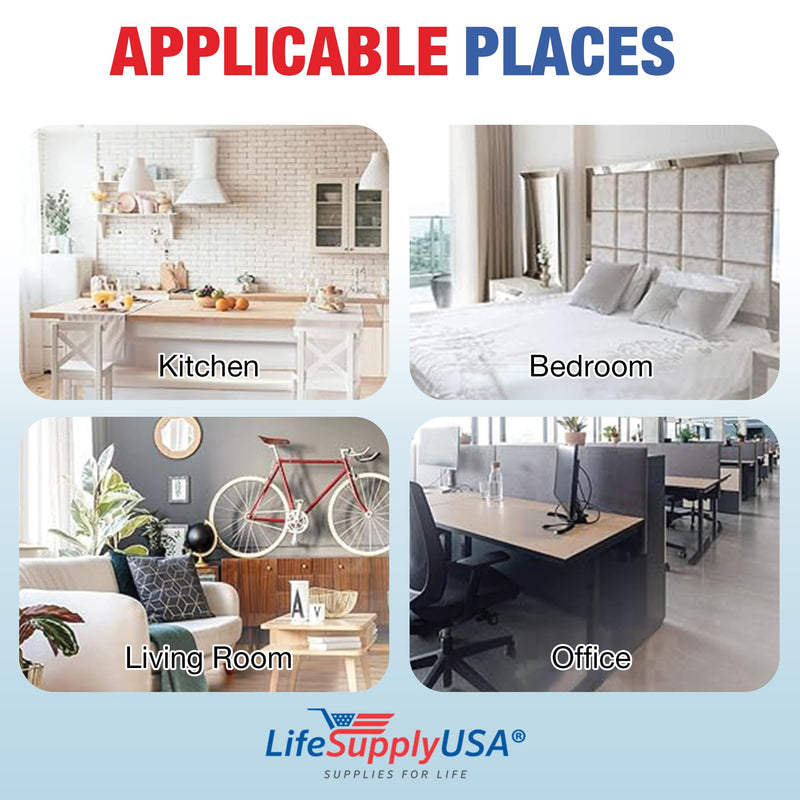 LifeSupplyUSA Humidifier Filter Replacement Water Panel Pad Compatible with Aprilaire Humidifier Furnace Models 400, 400A, and 400M Part 45