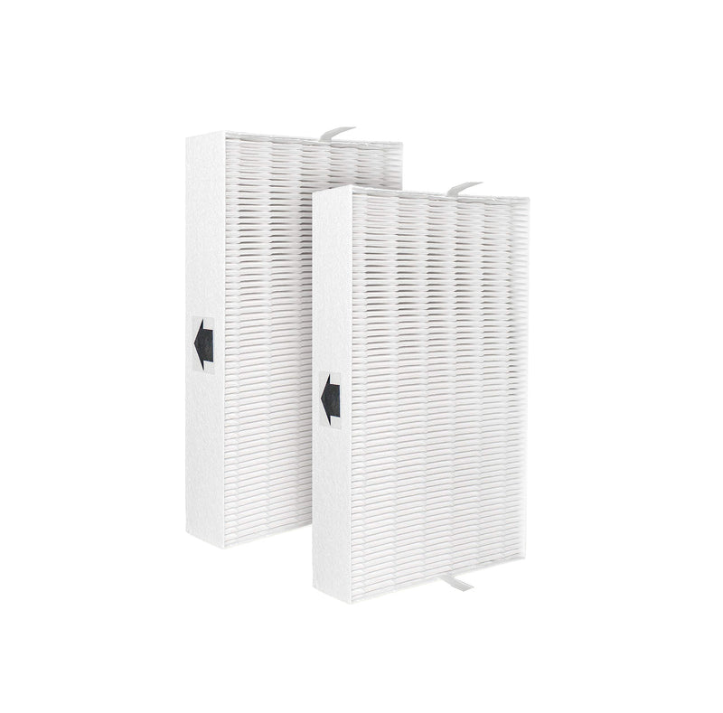 True HEPA Air Cleaner Filter Replacement HRF-R2 Compatible with Honeywell HPA-090, HPA-100, HPA200, HPA300 Air Cleaners by LifeSupplyUSA (6-Pack)