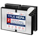 True HEPA + Carbon Filter | Fits Surround Air Intelli-Pro XJ-3800 & Heaven Fresh HF 380 by LifeSupplyUSA