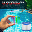 LifeSupplyUSA Pool Filter Replacement for Bestway Type VI Cartridge Compatible with SaluSpa Inflatable Hot Tub and Spa (2-Pack)