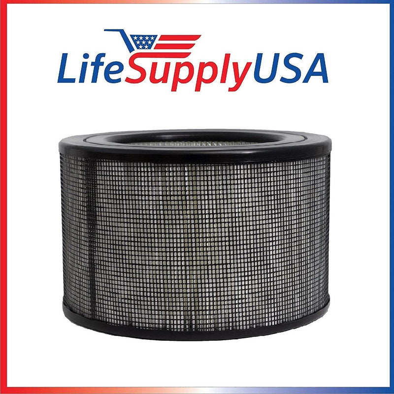 LifeSupplyUSA Replacement HEPA Filter Compatible with Honeywell 20500 Air Cleaner 10500 (EV-10) 17000 17005 17006 17007 17008 17009 83170