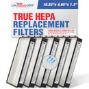 LifeSupplyUSA True HEPA Filter Replacement Compatible with HoMedics AT-OFL Tower Air Units AT-PET01, AT-PET02, AR-15, AR-25, AR-35, AR-45 Air Purifier (5-Pack)