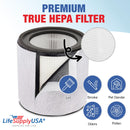 LifeSupplyUSA 3-in-1 True HEPA Air Cleaner Replacement Filter + Pre-Filter + Carbon Filter Compatible with TruSens AFH-Z3000-01 Air Purifiers
