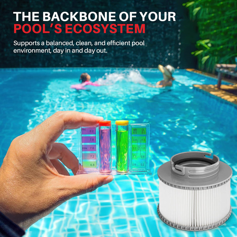 LifeSupplyUSA Hot Tub Pool Filter Cartridge for MSPA Replacement Spa Filter fits FD2089 (2-Pack)