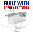 Heavy Duty Catch Release Large Live Humane Animal Cage Trap (59 x 20 x 22)