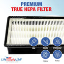 LifeSupplyUSA True HEPA Replacement Compatible with Honeywell HPA-245, HPA-248-TGT, HPA-249, HHT-145, & HHT-149 Air Purifier, Filter N (2-Pack) - 2-Pack