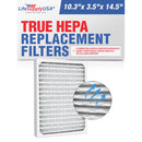 30928 True HEPA Filter Compatible with Hunter HEPAtech Air Purifiers 30057 3005 30067 30078 30079 & 30124 by LifeSupplyUSA - 1-Pack