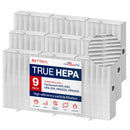 HRF-R/HRF-A Filter Replacement Set Compatible with Honeywell HPA200, HPA201, HA202, HPA204, HPA250 -True HEPA R + Carbon Pre-Filter A by LifeSupplyUSA