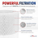 Humidifier Filter Replacement Wick Compatible with Philips HU4101, HU4801, HU4901, 2000 Series Humidifiers by LifeSupplyUSA - 1 Pack