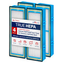 HAPF30AT HEPA Filter Replacement Compatible with Holmes Aer1 Type Total, HAP242-NUC, HAPF300AH-U4R Air Purifiers by LifeSupplyUSA (4-Pack) - 4 Pack,Hepa