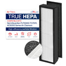 FLT5000/FLT5111 Filter C Replacement Compatible with GermGuardian AC5000 Series Air Purifiers HEPA + Carbon Pre-Filter Set by LifeSupplyUSA