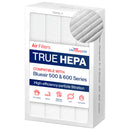 Classic 500/600 Series HEPA Particle Filter Replacement Compatible with Blueair Air Purifier Models 501 503 505 510 550E 555EB 601 603 605 650E by LifeSupplyUSA