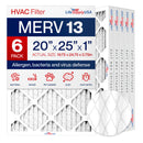HVAC Pleated Air Filter, AC Furnace Air Filter by LifeSupplyUSA