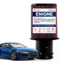 E-0669 Engine Air Filter Replacement Washable/Reusable Compatible with 2009-2015 Audi R8 and Lamborghini Gallardo LP550-2, LP560-4, & LP570-4 by LifeSupplyUSA