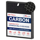 True HEPA Max2 Filter + Active Carbon Filter Set AP-2015-FP | Fits Coway Airmega 400 / 400S (3111735) Air Purifiers by LifeSupplyUSA