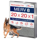 Electrostatic Air Filter, MERV 8, Washable, Reusable Furnace AC/HVAC Filter, Energy Saving, Easy to Clean, Long-Lasting by LifeSupplyUSA (Multiple Sizes)