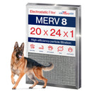 Electrostatic Air Filter, MERV 8, Washable, Reusable Furnace AC/HVAC Filter, Energy Saving, Easy to Clean, Long-Lasting by LifeSupplyUSA (Multiple Sizes)