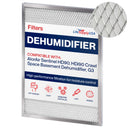 Dehumidifier Filters Compatible with AlorAir Sentinel HD90, HDi90 Crawl Space Basement Dehumidifier, G3 Filter by LifeSupplyUSA