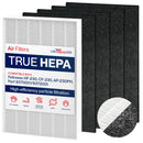 AP-230PH Replacement Filter Set 1 HEPA + 4 Carbon Pre-FiltersCompatible with Fellowes HF-230, CF-230, AP-230PH, Part 9370001/9372001 Air Purifiers by LifeSupplyUSA