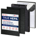 IVAHEPA01 Complete Replacement Hepa + 2 Carbon Pre-Filter Set Compatible with Ivation Deodorizer Sanitizer Air Purifiers by LifeSupplyUSA