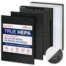 True HEPA + Carbon Filter RP-AP001-F1 | Fits Renpho RP-AP001, RP-AP001S & RP-AP002 Air Purifiers -3-in-1 Replacement by LifeSupplyUSA