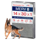 Electrostatic Air Filter, MERV 8, Washable, Reusable Furnace AC/HVAC Filter, Energy Saving, Easy to Clean, Long-Lasting by LifeSupplyUSA (Multiple Sizes)
