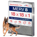 Electrostatic Air Filter, MERV 8, Washable, Reusable Furnace AC/HVAC Filter, Energy Saving, Easy to Clean, Long-Lasting by LifeSupplyUSA (Multiple Sizes)