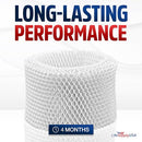 Filter E Humidifier Filter Replacement Wick Compatible with Honeywell Quietcare HCM-6009, HCM-6011i, HCM-6012i, HCM-6013i, HC-14, HW-14 by LifeSupplyUSA - 1 Pack