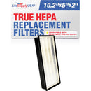 LifeSupplyUSA True HEPA Filter Replacement Compatible with Honeywell HRF-H1 HRF-H2 HPA050 HPA150 HPA060 HPA160 HHT055 HHT155, Filter H Air Purifier - 1-Pack