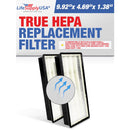 LifeSupplyUSA True HEPA Replacement Compatible with Honeywell HPA-245, HPA-248-TGT, HPA-249, HHT-145, & HHT-149 Air Purifier, Filter N (2-Pack) - 2-Pack