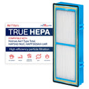 HAPF30AT HEPA Filter Replacement Compatible with Holmes Aer1 Type Total, HAP242-NUC, HAPF300AH-U4R Air Purifiers by LifeSupplyUSA - 1 Pack,Hepa