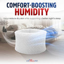 Humidifier Filters Compatible with Protec WF2 Extended Life Vicks WF2 Fits Vicks V3500N, V3100, V3900 Series, V3700, Sunbeam 1118 Series & Honeywell HCM-350 Series by LifeSupplyUSA - 1 Pack