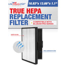LifeSupplyUSA Activated Carbon Folding Filter Compatible with Blueair Pro Series Air Purifiers - 1-Pack