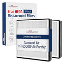 True HEPA + Carbon + Pre-Filter Compatible with Surround Air MT-8400SF Air Purifier by LifeSupplyUSA (2-Pack) - 2 Pack