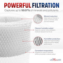 Humidifier Filters Compatible with Protec WF2 Extended Life Vicks WF2 Fits Vicks V3500N, V3100, V3900 Series, V3700, Sunbeam 1118 Series & Honeywell HCM-350 Series by LifeSupplyUSA - 1 Pack