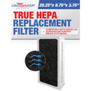 LifeSupplyUSA True HEPA Filter Replacement Compatible with Aerus Lux Guardian Smoke Stop Air Purifier - 1-Pack