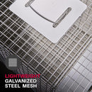 LifeSupplyUSA Heavy Duty Catch Release Medium Live Humane Animal Cage Trap for Rats, Squirrels, Chipmunks, Weasels and Other Similar Sized Animals 24x7x7 - 1-Pack,24 x 7 x 7 (Collapsible)