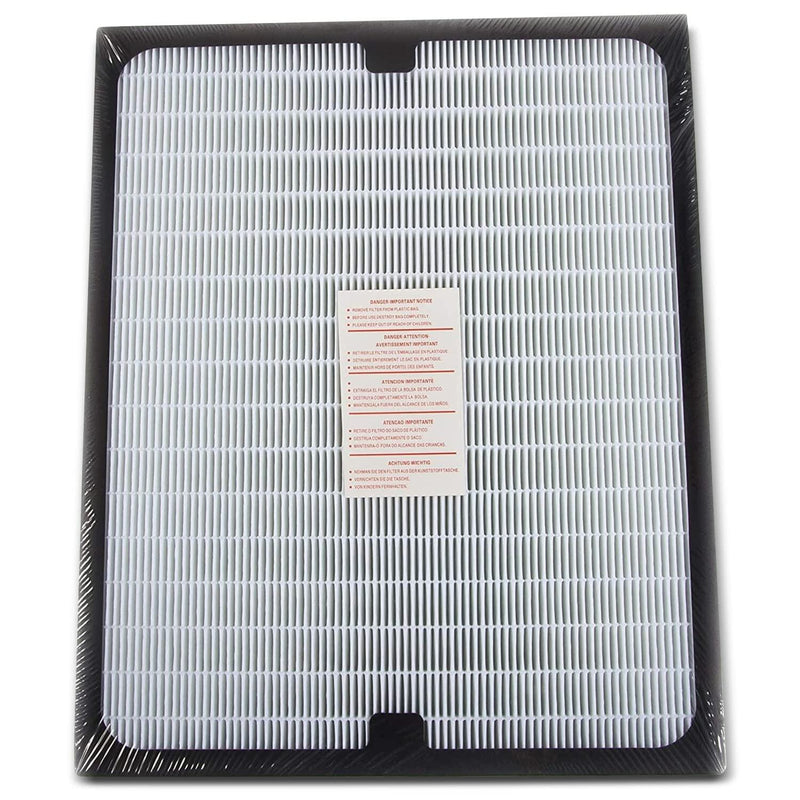 True HEPA Air Cleaner Filter Replacement Compatible with Blueair 200 SmokeStop 201, 203, 215B, 250E, 270E, and 303 Air Cleaners by LifeSupplyUSA (1 Pack)
