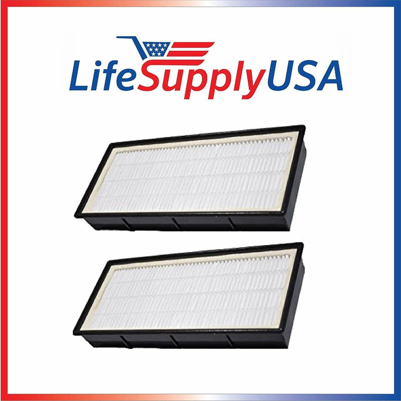 (4-Pack) True HEPA Air Cleaner Filter Replacement HRC1 Compatible with Holmes, Honeywell, and Vicks Air Cleaners by LifeSupplyUSA