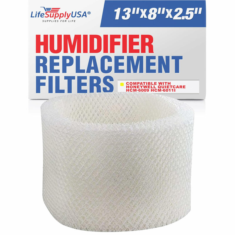 Humidifier Filter Replacement Wick E Compatible with Honeywell Quietcare HCM-6009, HCM-6011i, HCM-6012i, HCM-6013i, HC-14, HW-14 Humidifiers by LifeSupplyUSA