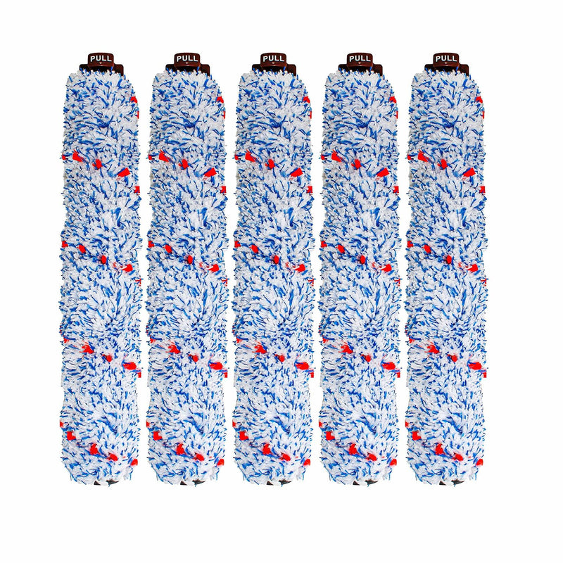 LifeSupplyUSA (5-Pack Multi-Surface Brush Roll Replacement Compatible with Bissell 1868 CrossWave 1785 Series Vacuum Cleaners, Part 1608683