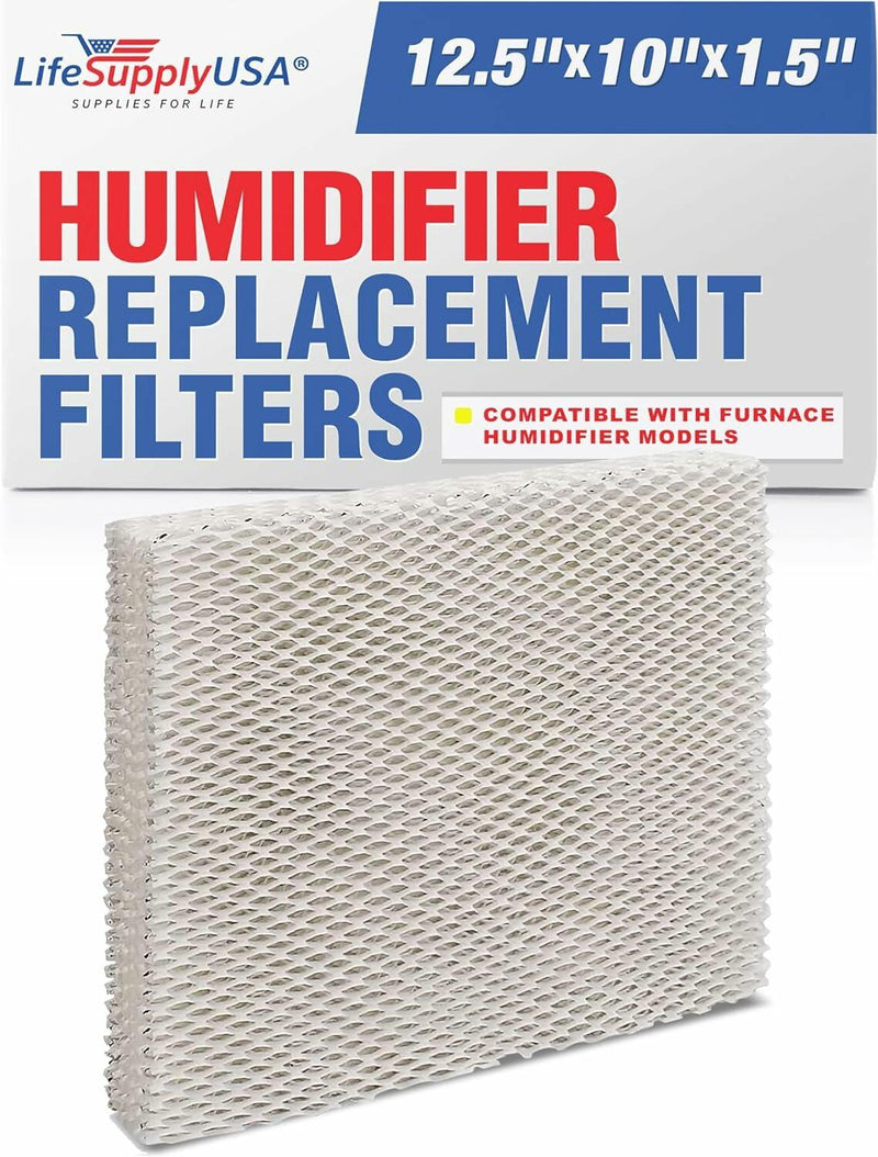 LifeSupplyUSA Humidifier Filter Replacement Water Panel Pad for Aprilaire Humidifier Furnace 400, 400A, and 400M, Compare to Part