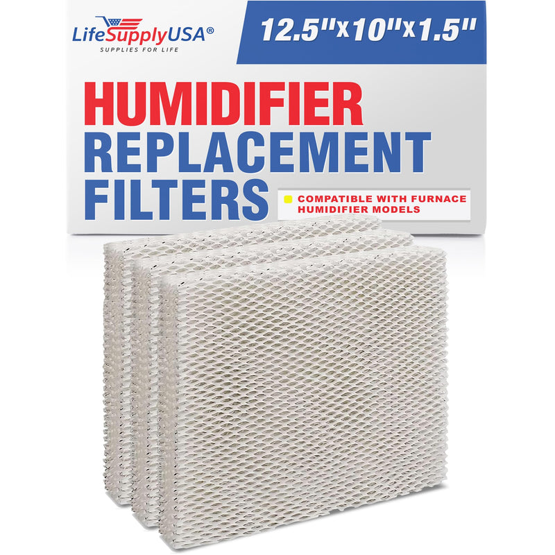 LifeSupplyUSA Humidifier Filter Replacement Water Panel Pad for Aprilaire Humidifier Furnace 400, 400A, and 400M, Compare to Part