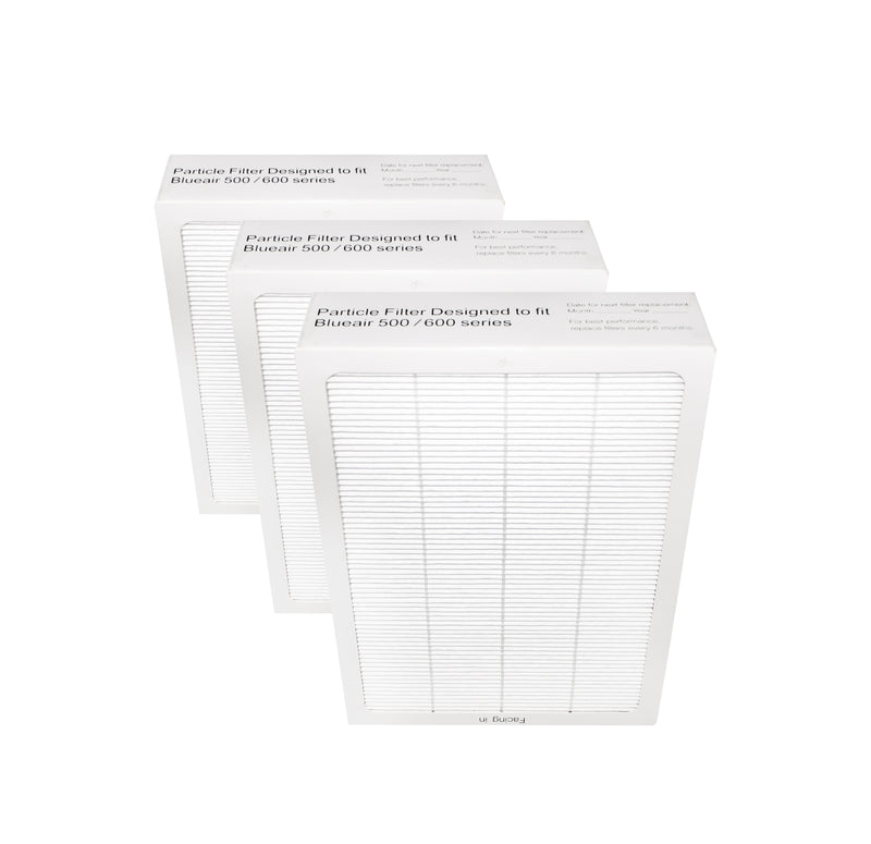 6 Filters (2 Complete Sets) Compatible with All Blueair 500 & 600 Series Air Purifiers-Air Purifier Filters- LifeSupplyUSA