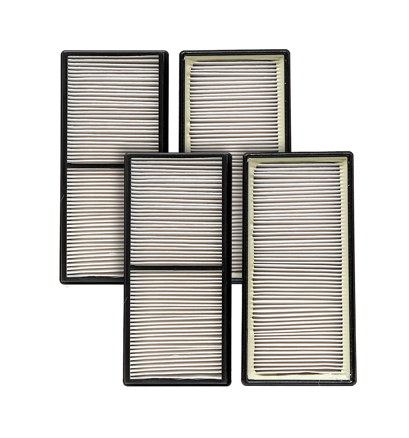 4 Pack Replacement HEPA Filter fits Hunter 30904 Air Purifiers 30836, 30841, 30847, 30848, 30876-Air Purifier Filters- LifeSupplyUSA