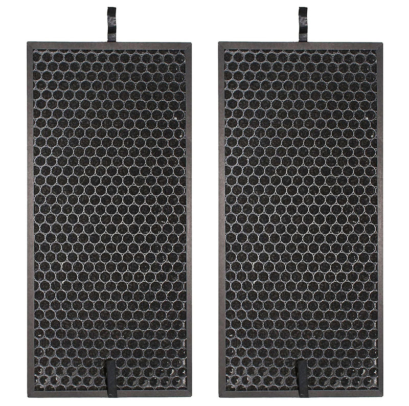 2 Pack Replacement Odor Eliminator Carbon Filter for Rowenta XD6060 XD6065 fits PU4010 - PU4015, PU4020 - PU4025 Intense Pure Air Purifiers-Air Purifier Filters- LifeSupplyUSA