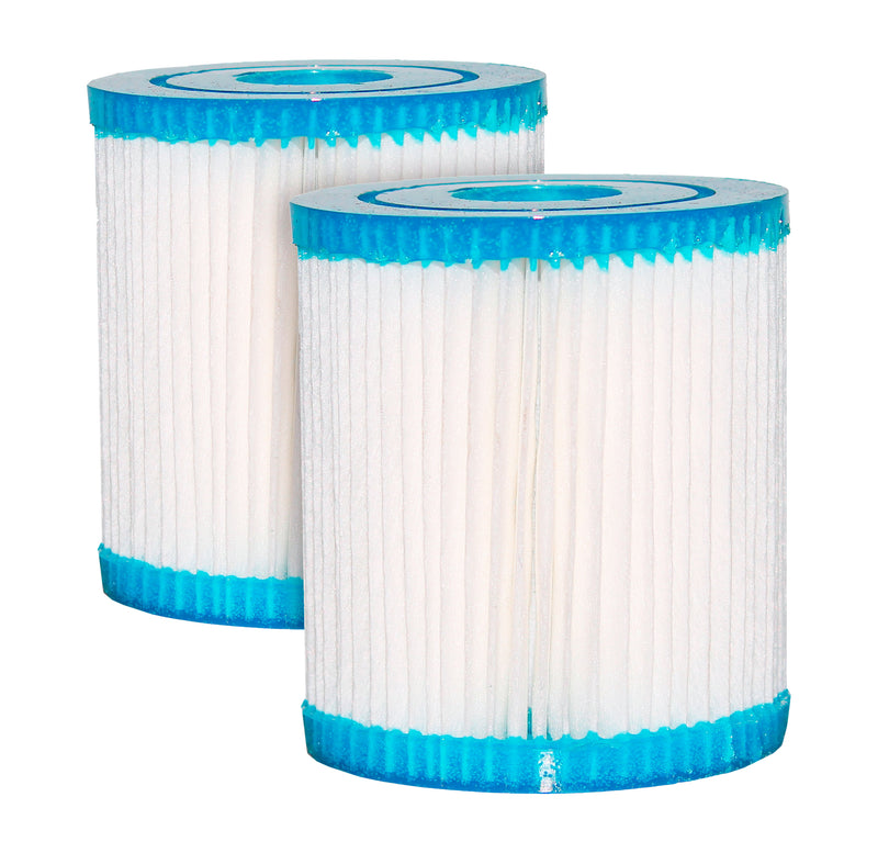(2-pack) LifeSupplyUSA Replacement Pool Spa Filter compatible with Bestway I-Pool filters- LifeSupplyUSA