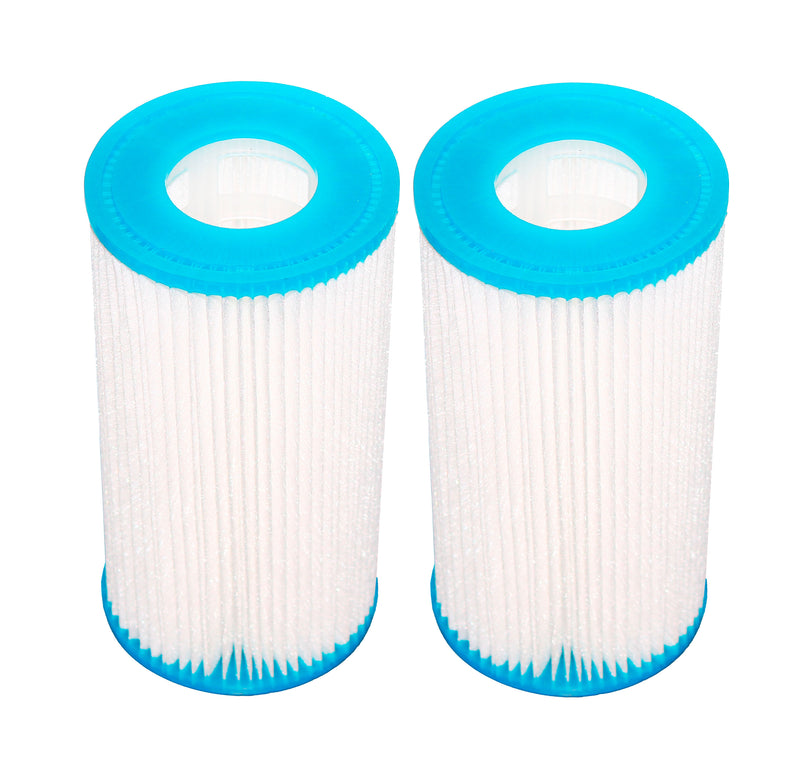 (2-pack) LifeSupplyUSA Replacement Pool Spa Filter compatible with Bestway III-Pool filters- LifeSupplyUSA